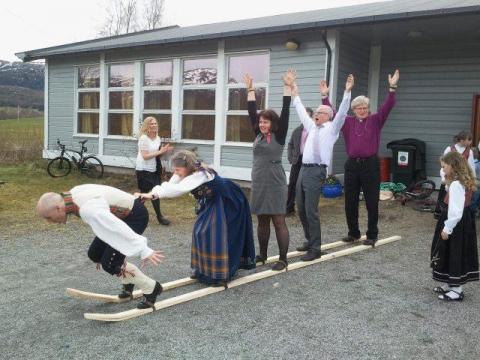 Geistelig seier på tandemski i Bardal 17 mai