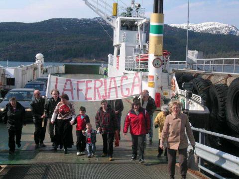 Bardal deltar på 1. mai-feiring på Hemnesberget