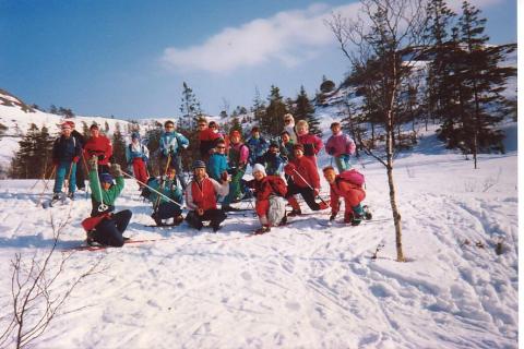 Bardal Skole på skidag