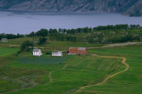 Ekkeren hos Ebba og Geir før utbyggingen