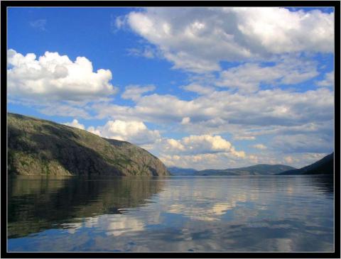 En herlig sommerdag på fjorden.