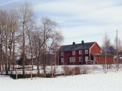 Her er vi hos Arna og Martin, på Nedre Bergsnov