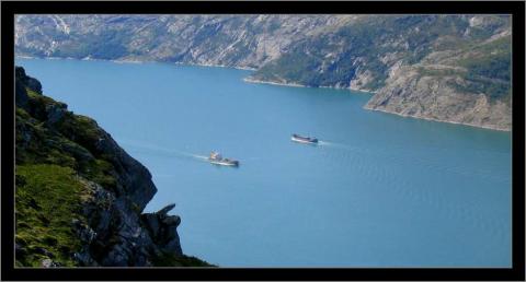 Trafikk på Ranfjorden.