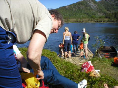 Ungdomslagets turmarsj til Langforsen