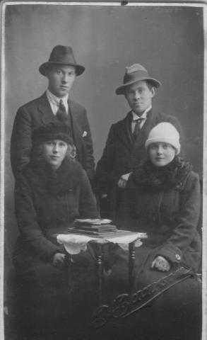 Arthur Vassdal, Lars Enga, Johanna Haugjord Vassdal og  Helga Lindseth