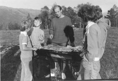 fra sankt Hansfeiring på Håjen, 1984