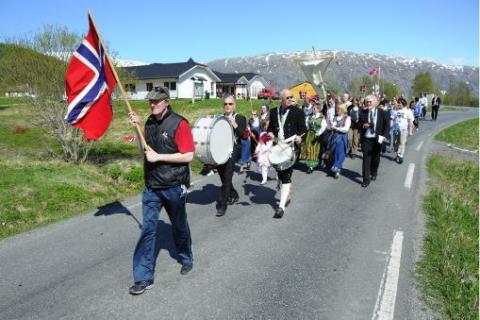 johan som flaggbærer