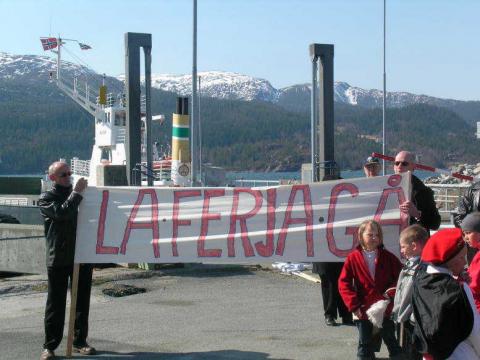 kampen for ferga 1. mai 2006 . På Hemnesberget