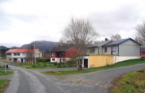 Deler av boligfeltet i Bardal