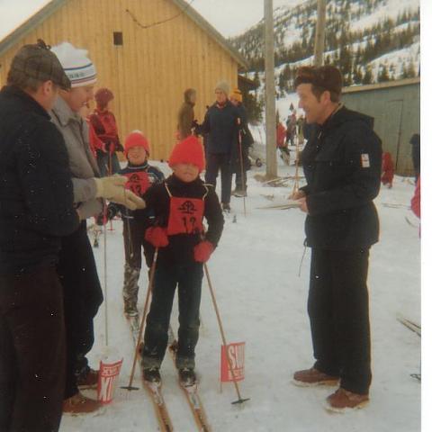 skidag en gang på 80-tallet