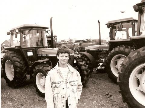 torbjørn ønsker seg ny traktor